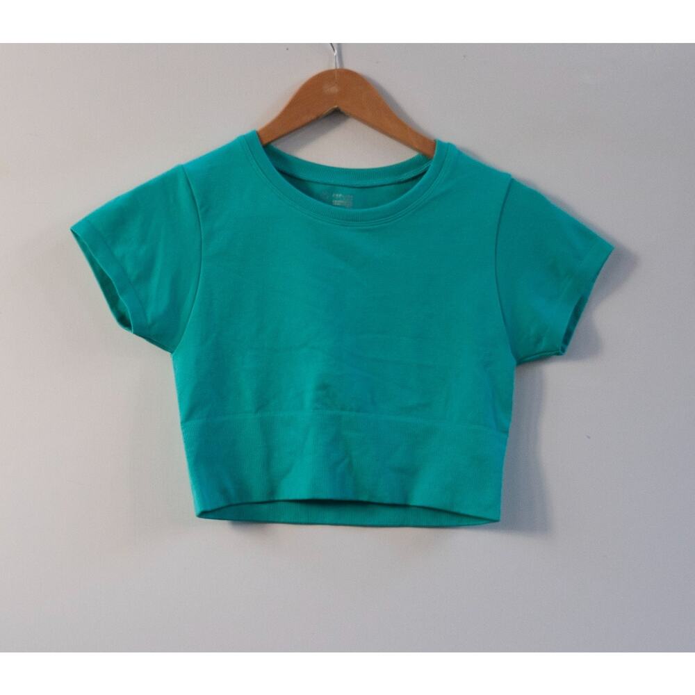 NWOT Offline by Aerie Sidewalk Seamless Cropped T-Shirt Size SMALL